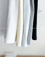 Áo Thun Số 231-B 3587 TN Trơn