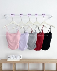 Áo Croptop Số 231-B 213 Bra Nhún Eo