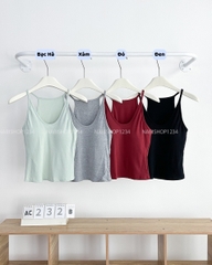 Áo Croptop Số 232-B 588 Bra Cổ Yếm