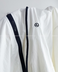 Áo Khoác Số 286-B 25005 Dù Dây Kéo Logo