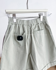 Quần Short Số 151-B 1212 Kaki Lật Lai LT New