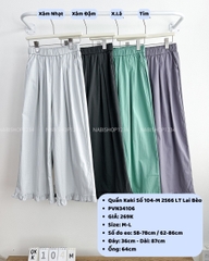 Quần Kaki Số 104-M 2566 NL LT Lai Bèo