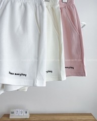 Set Đồ Số 79-B 3003 Thêu Cún + Short