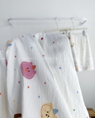 Đồ Ngủ Số 24-C Pijama Cổ Tim Hình