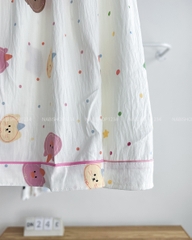 Đồ Ngủ Số 24-C Pijama Cổ Tim Hình