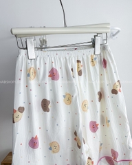 Đồ Ngủ Số 24-C Pijama Cổ Tim Hình