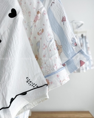 Đồ Ngủ Số 24-C Pijama Cổ Tim Hình