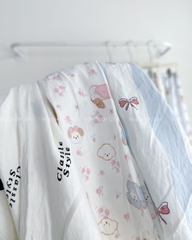 Đồ Ngủ Số 24-C Pijama Cổ Tim Hình