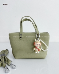 Túi Số 159-H 7866 Da Đeo Chéo + Labubu