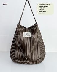 Túi Số 169-N Tote Sọc Season