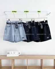 Quần Short Số 153-B 663 Thêu Chữ + Nịt