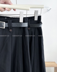 Chân Váy Số 300-B 25006 Dài Kaki 2 Nút + Nịt