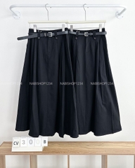 Chân Váy Số 300-B 25006 Dài Kaki 2 Nút + Nịt