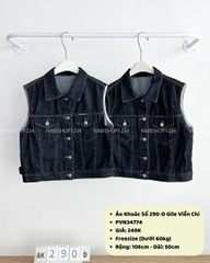 Áo Khoác Số 290-D Gile Viền Chỉ