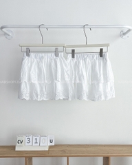 Chân Váy Số 310-U 1616 Ngắn LT Ren Hoa Tầng