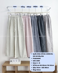 Quần Khác Số 66-A 8906 NL OR Vải Dây Rút