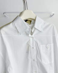 Áo Sơ Mi Số 316-D 8503 TD Túi Cài Khuy