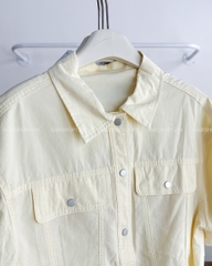 Áo Sơ Mi Số 318-D 961 TN Nút Bấm Lai Rút