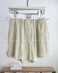 Set Đồ Số 80-D Sơ Mi Sọc + Short