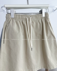 Chân Váy Số 296-D 2350 Ngắn Kaki Dây Rút