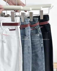 Quần Jean Số 261-B 6821 NL OS Túi Khuy Tag+Nịt