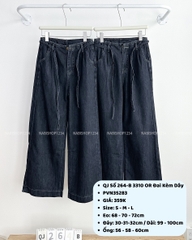 Quần Jean Số 264-B 3310 OR Đai Kèm Dây