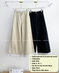 Quần Kaki Số 111-D 2472 OS Lai Kẻ