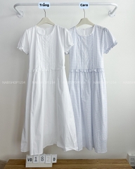 Váy Số 182-D 8929 BBD Cổ Viền Ren