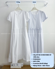 Váy Số 182-D 8929 BBD Cổ Viền Ren