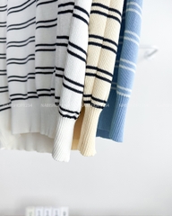 Áo Len Số 111-D Polo Cổ Viền Thêu Chữ