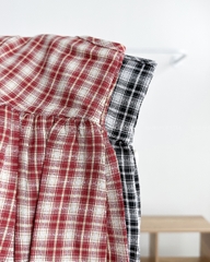 Áo Kiểu Số 294-D 73602 2 Dây Caro