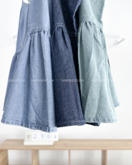 Áo Kiểu Số 296-D 73603 BBD 2Dây Denim