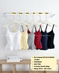 Áo Croptop Số 233-B 88038 Bra Lai Bèo