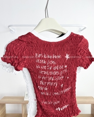 Áo Kiểu Số 304-B 5902 Cổ V Viền Nhún 06