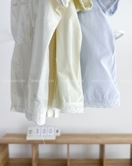 Áo Kiểu Số 300-B 719 Cổ Viền Ren Lưng Chun
