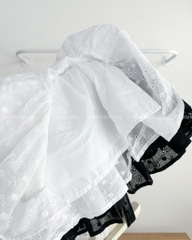 Váy Số 186-D 9098 2s Bản To Hoa Nổi