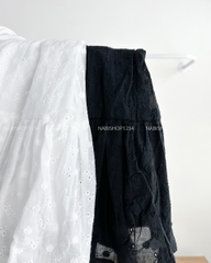 Váy Số 186-D 9098 2s Bản To Hoa Nổi