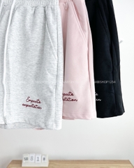 Set Đồ Số 81-B Thêu Chữ Expecte + Short