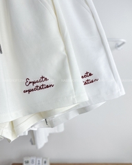 Set Đồ Số 81-B Thêu Chữ Expecte + Short