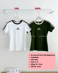Áo Thun Số 115-D 3151 Babytee W