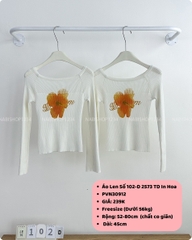 Áo Len Số 102-D 2573 TD In Hoa
