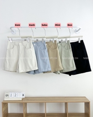Quần Short Số 120-B 1212 Kaki Lật Lai LT