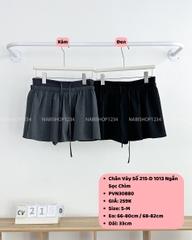 Chân Váy Số 215-D 1013 Ngắn Sọc Chìm