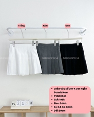 Chân Váy Số 219-A 081 Ngắn Tennis New