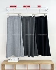 Chân Váy Số 216-D 9975 Dài Thun Dáng Xoè