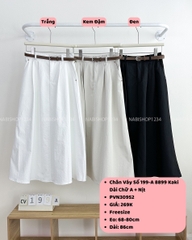 Chân Váy Số 199-A 8899 Kaki Dài Chữ A + Nịt