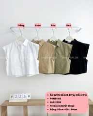 Áo Sơ Mi Số 225-B Tay Hến 2 Túi