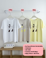 Áo Thun Số 123-D TN Chó Đốm