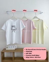 Áo Thun Số 124-D TN Cún Poodie