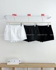 Chân Váy Số 224-D 3247 Ngắn Đai Nút